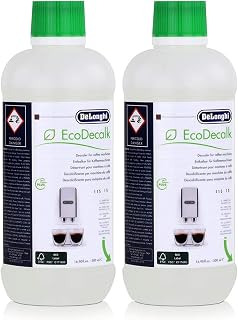 De'Longhi artwork SER3018 EcoDecalk Lot de 2 bouteilles d'anti-calcaire pour cafetière ou robots café toutes marques - Image 1