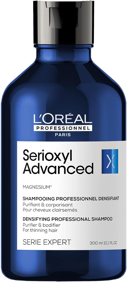 L'OREAL PROFESSIONNEL - Routine Pour Cheveux Clairesemés & En Perte de Densité - Serioxyl Advanced - +22% de volume Pendant 24h - Cheveux + Denses Dès 6 Semaines - Image 1