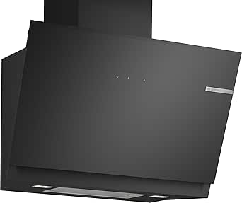 Bosch DWK81AN60 Series 6 Wall Hood, 4 Suction Speeds Including 1 Intensive, 80 cm, Black          [Energy Class A+] - Image 1
