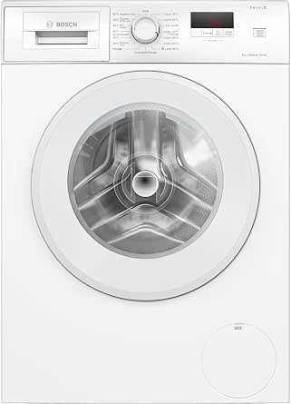 Bosch WGE02201FR, Freestanding Washing Machine, Series 2, Front, EcoSilence Drive, 7 kg, 1200 rpm, 44l, White          [Energy Class A] - Image 1