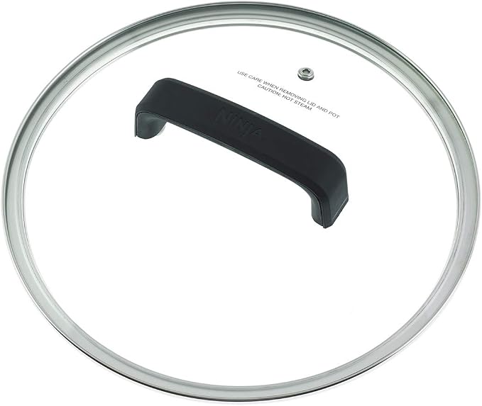 Official Ninja Slow Cooker Lid [4187J300UK] Hot Tempered Glass, Compatible with Ninja Foodi OP300, OP500 - Image 1