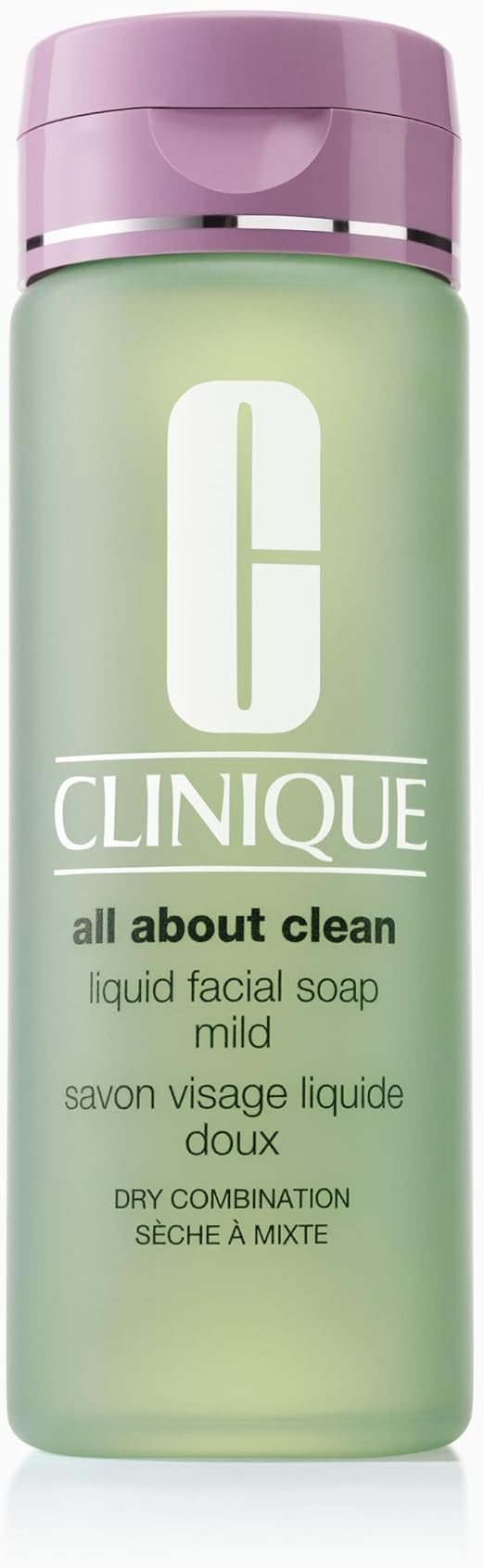 Clinique All About Clean Savon Visage Liquide Doux, pour Peaux sèches à mixtes, 200 ml - Image 1