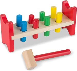 Melissa & Doug | Deluxe Hammering Bench | Early Learning Games | Classic Toy | 2+ years - Image 1