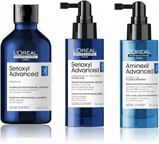 L'OREAL PROFESSIONNEL - Cheveux Clairesemés & En Perte de Densité - Serioxyl Advanced - Multiplie & Régénère la Masse de Cheveux dès 6 semaines - Image 1