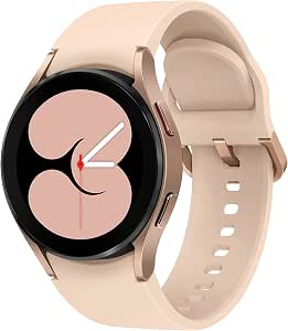 Samsung Galaxy Watch4, Round Bluetooth Smartwatch, Wear OS, Fitness Watch, Activity Tracker, 40mm, Rose Gold with 36-Month Manufacturer's Warranty [Exclusive on Amazon] - Image 1
