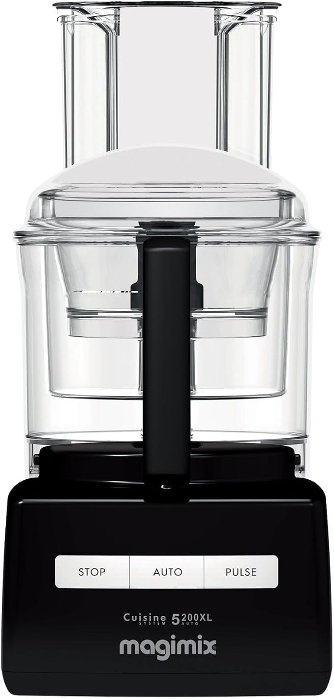 Magimix CS 5200 XL Multifunctional Kitchen Processor – Chopper, Blender, Citrus Press – Bowl XL Magimix 5200 XL 3.6 L – Made in France – Black - Image 1