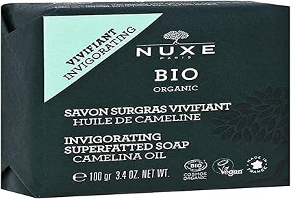 Invigorating Superfat Soap Organic 100G Organic Nuxe - Image 1