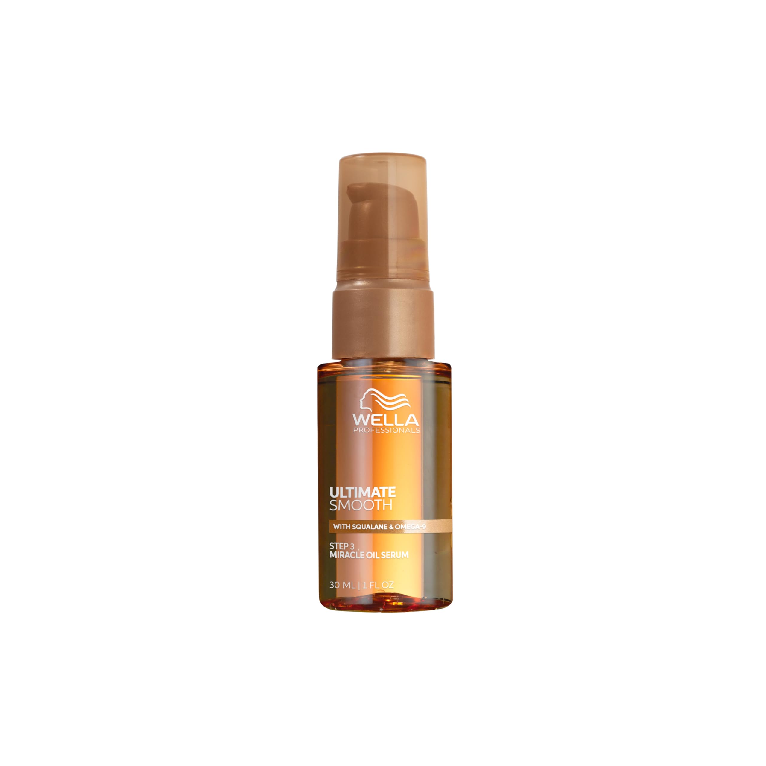 Wella Professionals Ultimate Smooth Miracle Oil Serum - Squalane & Omega-9 Hair Oil for Dry, Dull, Frizzy Hair (30ml) - Image 1