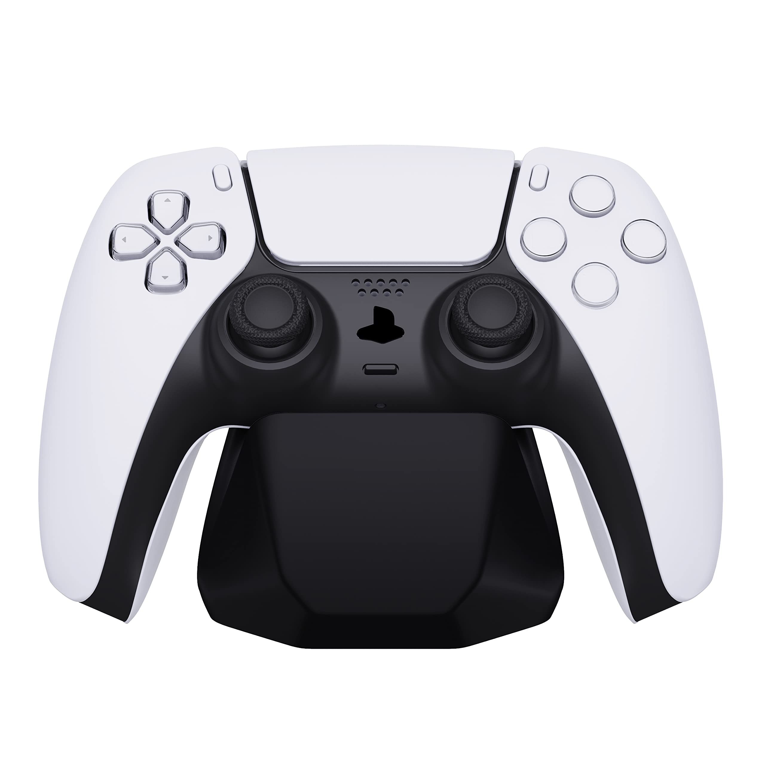 playvital PS5 Controller Holder, Accessories for PS4 for Xbox Series/One X S, Base Base for Nintendo Switch Pro-Black - Image 1