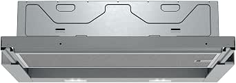 Siemens iQ100 LI63LA526 cooker hood Semi built-in (pull out) Stainless steel C          [Energy Class C] - Image 1