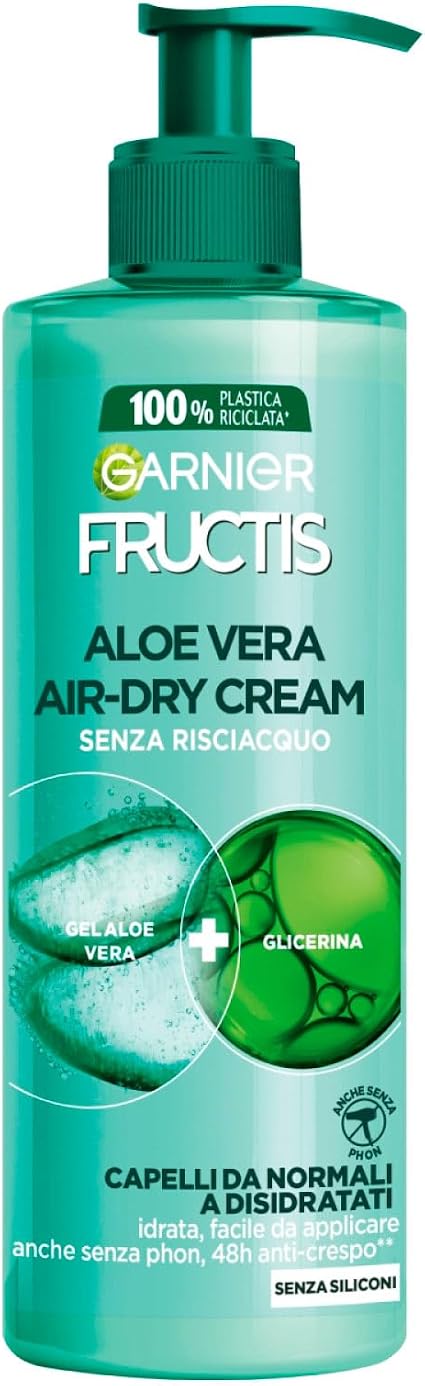 Garnier Fructis Aloe Natural Dry Gel Cream 400 ml - Image 1