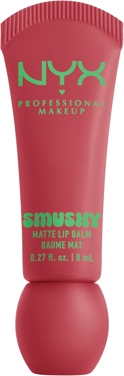 NYX Professional Makeup - Matte Tinted Lip Balm - Formula Enriched with Mochi Rice Powder and Nourishing Ceramides - Scented Shades - Smushy Lip Balm - Shade: Snuggle Szn - Image 1