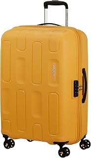 Ellipso - Étui Rigide 68 cm de Taille Moyenne - Valise à roulettes à 4 Roues, Serrure TSA, légère - 64 L - Jaune (crème Banane) - Image 1