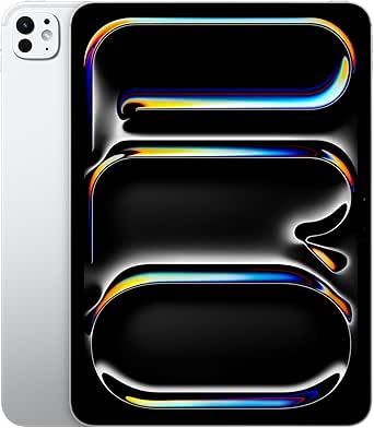Apple iPad Pro 11 (M4): Ultra Retina XDR Display, 256GB, Front Camera 12MP Horizontal/12MP Rear Camera, LiDAR Scanner, Wi-Fi 6E, One Day Battery Life, Standard Glass - Silver - Image 1