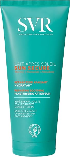 SVR - Sun Secure Crackling Milk SPF50+ - Invisible Moisturizing Sun Milk – Very High UVA, UVB, Visible Light & Infrared Protection – Sensitive Skin – Niacinamide, Vitamin E – 200 ml - Image 1
