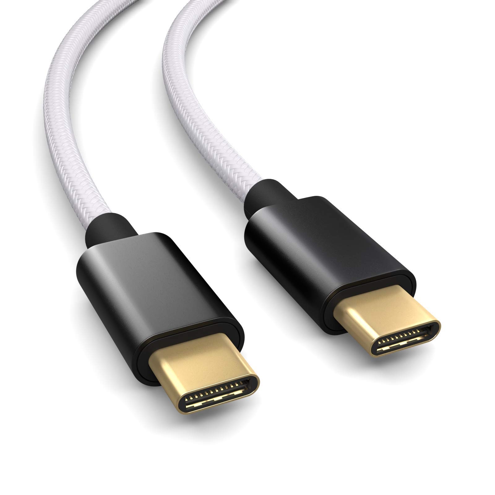 Compatible with PS5 Controller, USB C to C Charging Cable, Cable, 3m Compatible with Sony Playstation 5, Microsoft Xbox Wireless Controller White - Image 1