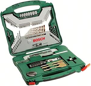 Bosch Accessories Bosch Accessories 100 Piece Titanium X-Line Drill and Screwdriver Set (Wood, Stone & Metal, Drill Accessories) - Image 1