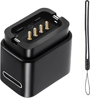 Chargeur Dérailleur Arrière Électronique EC300 Compatible avec Shimano Di2(R8170/R9250/R7170/RX825/R8150), Câble de Compact Charge EC300 Adaptateur USB-C pour VTT et Vélo de Route(Noir) - Image 1