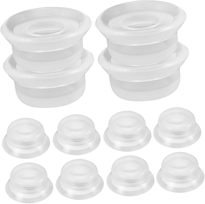 12 x Silicone Float Valve Gaskets for Pressure Cooker Replacement High Elasticity Sealing Rings Compatible with Instant Pot Plus Models - Image 1