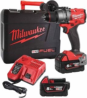 Fuel m18fpd Plus HD Box 2 x 18 V/5 Ah Lithium-Ion Cordless Impact Driver, 1 Piece, 4933451061 - Image 1