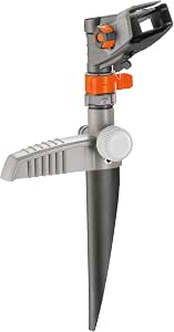Gardena Comfort Spike Sprinkler: Large Area Sprinkler for Watering Areas from 75 to 490 m², Continuous Range Adjustment up to 12.5 m (8141-20) - Image 1