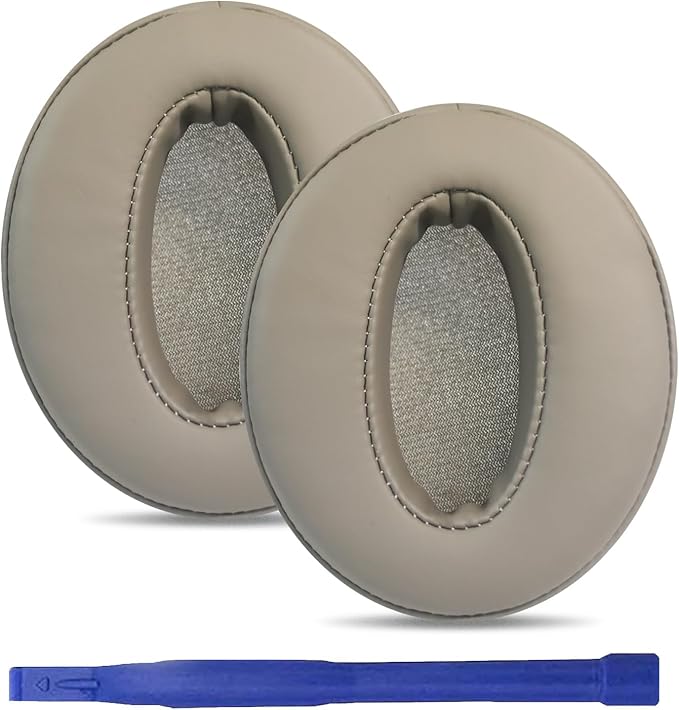 Replacement Ear Pads Compatible with Sennheiser HD450BT HD4.50BT, HD450, HD4.50, HD350BT, HD4.40BT, HD4.30G, HD4.20S, Protein Leather (Champagne) - Image 1