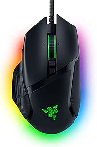 Razer Basilisk V3 Wired Gaming Mouse (10+1 Programmable Buttons, HyperScroll Tilt Wheel, Optical Mouse Switch, Focus+ Optical Sensor+ 26K DPI) Black - Image 1