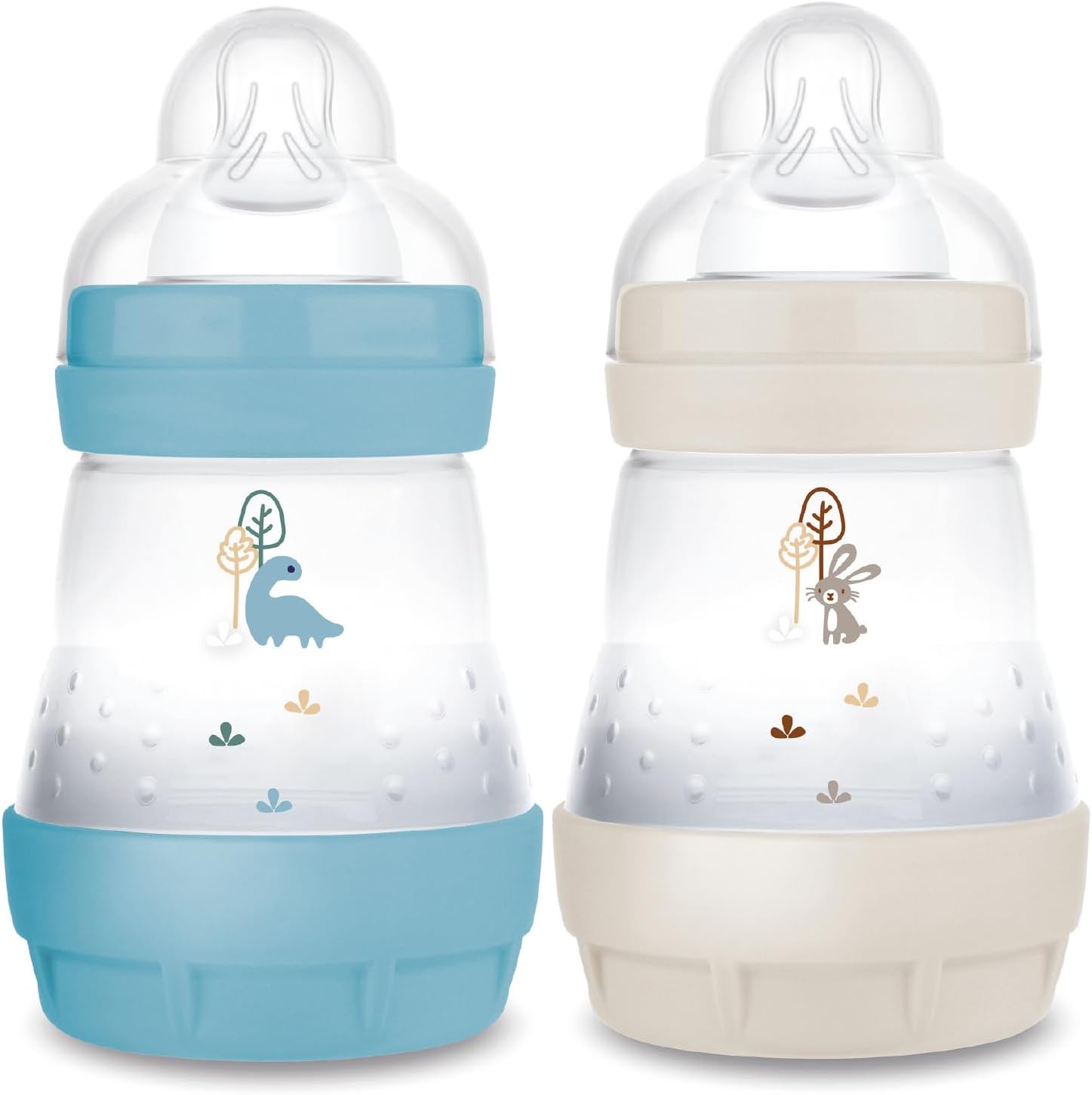 MAM Easy Start/Anti-Colic Bottle 160 ml Ocean + Sand with Teat Flow 1 x 2 - Image 1