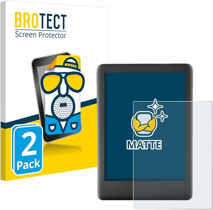 brotect Protection Ecran Anti-Reflet pour Amazon Kindle 2019 (10ème Gen.) (2 Pièces) - Film Mat - Image 1
