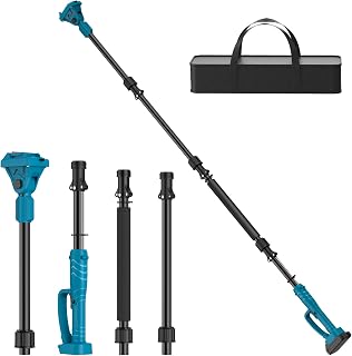 Barre télescopique pour sécateur sans fil : rallonge de 2 m pour batterie Makita 18 V, tige en aluminium avec rotation à 180° - Image 1
