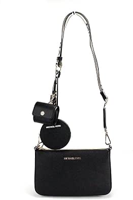 Michael Kors Jet Set Saffiano Leather Shoulder Bag with Case, 35R3GM9M1L - Image 1