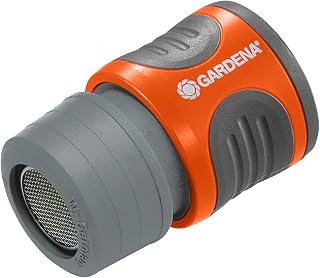 Gardena Adaptateur de perle: Perlator pour de l'eau sans pulvérisation sur le robinet, pour la fixation au connecteur de robinet, pour un jet d'eau emballée doux, air-translucide (2905-26) - Image 1