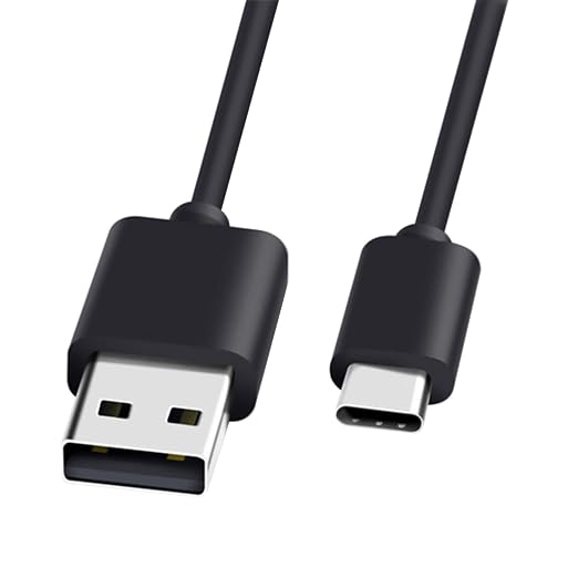 USB-C Charging Cable for Sony WH-1000XM4, WH-1000XM3, XB900N, CH720N, CH520, WH-1000XM2, WH-C200, XB400, Bose NCH700 Headphones (6.2ft, Black) - Image 1