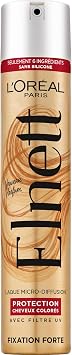 L'Oréal Paris - Strong Hold Hairspray - Long Lasting 48H Undetectable - New Formula For Coloured Hair - Enriched with UV Filters - Elnett Satin - 300ml - Image 1