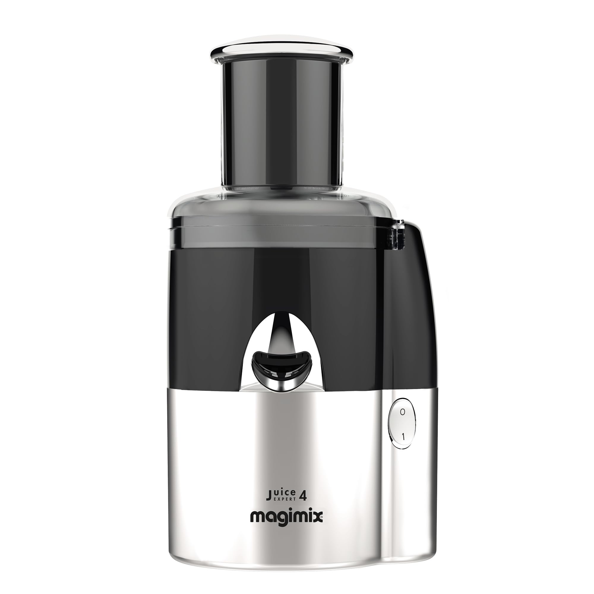 Magimix Juice Extractor & Juice Extractor 4-in-1 Multifunctional Juice Expert 4 - Professional Ultra-Silent Motor, Made in France, Black - Image 1
