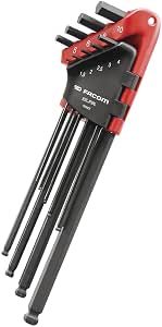 FACOM - Set of 9 male wrenches/allen angled hexagon - 83S.JP9AL - Image 1