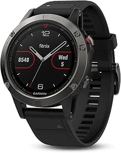 Garmin 010-01688-00 Hiking Watch and GPS Grey/Black Strap - Image 1