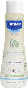 Mustela Baby Shampoo Soft Capsule Bottle 200ml - Image 1