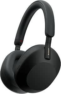 Sony WH-1000XM5SA Special Edition with Soft Case, Active Noise Reduction, Bluetooth, Clear Call Quality, High Resolution Audio, Up to 30 Hours Battery Life, Compatible with iOS and Android - Black - Image 1