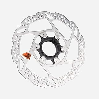 Disque de frein de vélo à verrouillage central adapté au disque de frein Shimano SM-RT54 160MM, verrouillage central 160 mm Rotor de frein à disque - Image 1