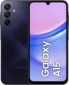 Samsung Galaxy A15 16.5 cm (6.5") Dual SIM Hybrid Android 14 4G USB Type-C 4GB 128GB 5000mAh Black, Blue - [Italian, Hungarian, Polish, Romanian, Austrian and Swiss Versions] - Image 1