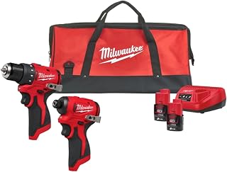 M12BPP2A-203C Kit M12BPD+M12BID perceuse + déclencheur à impasse 1/4" HEX MILWAUKEE - Image 1