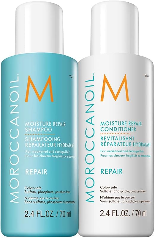 Moroccanoil Shampoing et Après Shampoing Réparateur Hydratant 70ml - Image 1