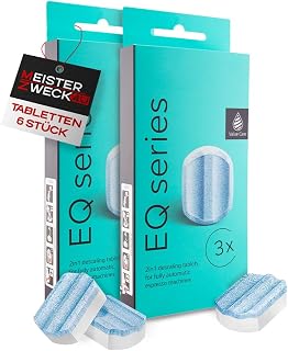 TZ80002 Pastilles de détartrage 2x3 pièces, compatibles avec Siemens – pour toutes les machines à café automatiques EQ et Supresso – Nettoyage et détartrage des machines à café - Image 1