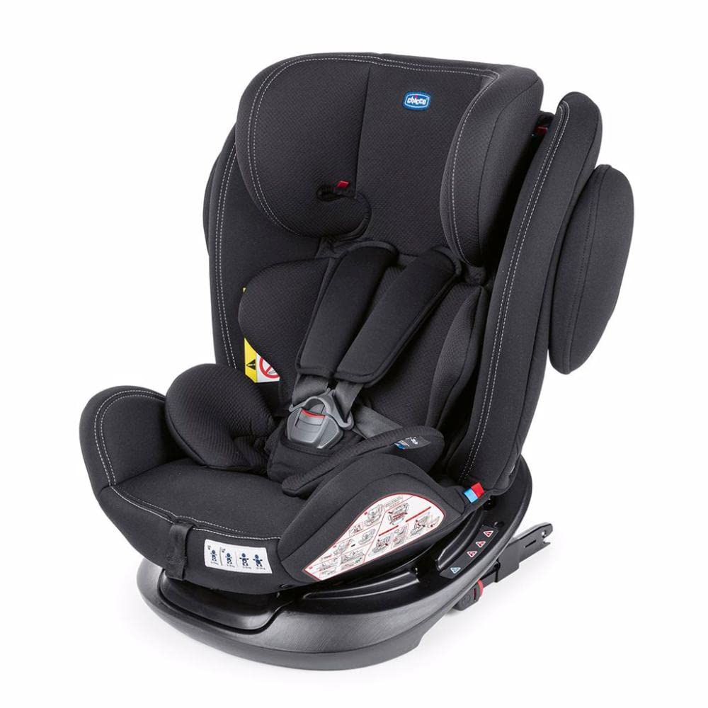 Chicco Unico Plus ISOFIX Baby Car Seat, 360° Rotatable and Tiltable 0-36 kg, Group 0+/1/2/3 0-12 Years, Swivel, Adjustable Headrest, Side Protection and Reducer - Image 1