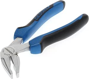 GEDORE Universal Angle Pliers for Cutting/Holding/Twisting, Induction Hardened Precision Cutting Edge HRC 63 to 65, 8248-160 JC - Image 1