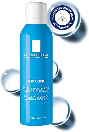 La Roche-Posay - Serozinc - Cleansing Spray and Toning Lotion - Enriched with Zinc Sulphate - Soothes Irritation and Regulates Sebum - Face and Body - Oily Skin and Sensitive Areas - Image 1