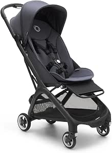 Bugaboo Butterfly Ultra Compact Travel Stroller, Lightweight One-Second Folding, Very Spacious City Stroller for Babies and Toddlers, Handy and Comfortable, Thunder Blue - Image 1