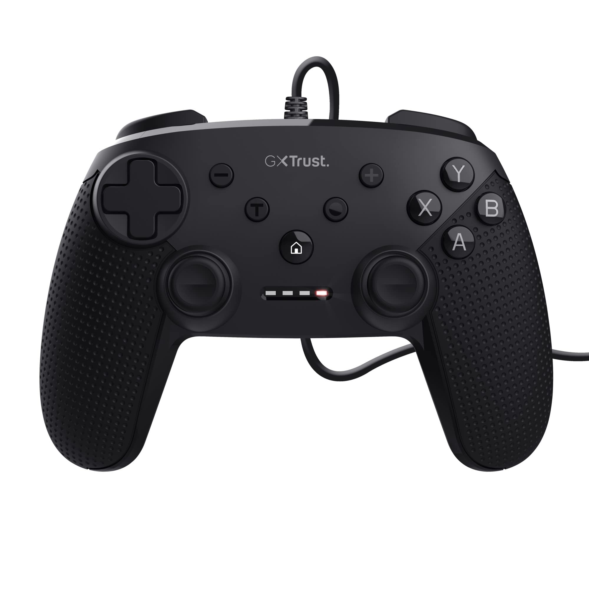 Trust Gaming GXT 541 Muta Manette PC Gamer Filaire, 75% Matériaux Recyclés, Câble USB 3m, 15 Boutons, Retour de Vibration, Joystick Gamepad pour Ordinateur, Portable, Jeux, Windows 10 / 11 - Image 1