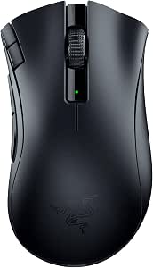 Razer DeathAdder V2 X Hyperspeed Ergonomic Wireless Gaming Mouse for PC/Mac (Mechanical Switches, Hyperspeed Wireless Technology, Optical Sensor) Black - Image 1